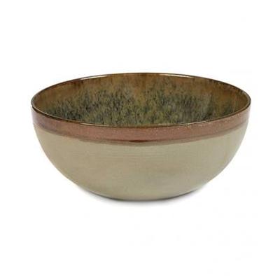 SERAX - Surface - Schaal L 23,5cm H9,5 Indi grey SERAX - Surface - Schaal L 23,5cm H9,5 Indi grey