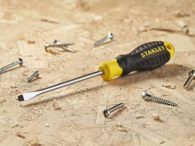 Stanley handgereedschap STHT16146-0 | Cushiongrip Schroevendraaier Standaard 5,5 x 100mm - STHT16146-0