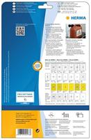 Etiket HERMA 4576 105x148mm folie wit 80 etiketten - thumbnail