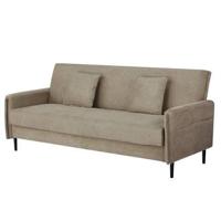 Giga Meubel - Slaapbank Taupe 200cm - Incl. Opbergruimte - Bank Torvi - thumbnail