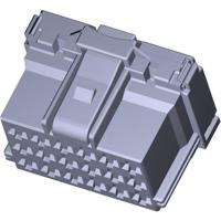 TE Connectivity 6-968974-1 Female behuizing (kabel) MCP Totaal aantal polen: 18 Inhoud: 1 stuk(s) - thumbnail