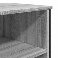 Dressoir 91x35,5x74,5 cm bewerkt hout grijs sonoma eikenkleurig - thumbnail