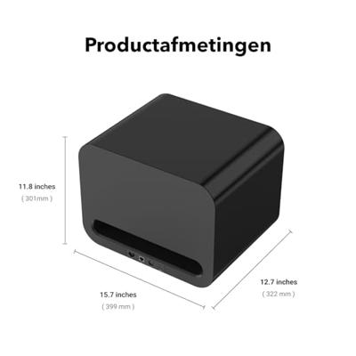 WiiM: Sub Pro - Hoogglans Zwart WiiM: Sub Pro - Hoogglans Zwart