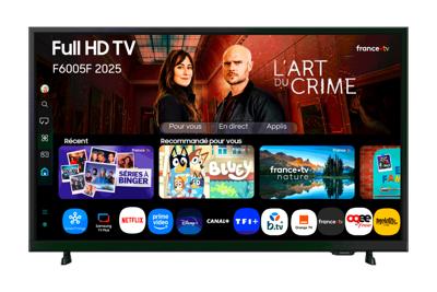 Smart TV Samsung TU24F6005FKXXC 24" Full HD LED HDR HDR10+
