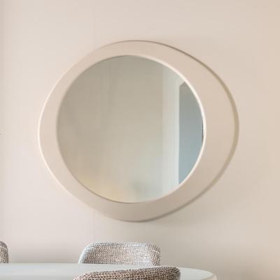 Richmond Organische Spiegel 'Clayton' 120 x 107cm, kleur Beige Richmond Organische Spiegel 'Clayton' 120 x 107cm, kleur Beige