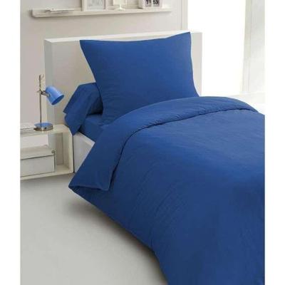 Dekbedovertrekset 2-delig - HOME LINGE PASSION - HP72074 - 82 g microvezel - 140 x 200 cm - Blauw
