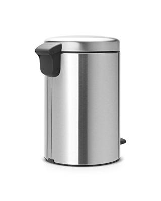 Brabantia NewIcon Pedaalemmer - 12 liter - kunststof binnenemmer - matt Steel 113604