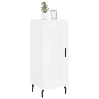 Dressoir 34,5x34x90 cm bewerkt hout wit - thumbnail