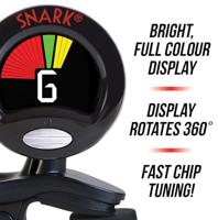 Snark SN6X Qwik Tune Clip-on tuner voor ukelele - thumbnail