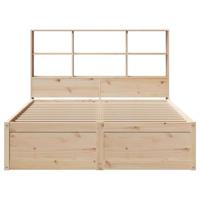 Bedframe zonder matras massief grenenhout 120x190 cm - thumbnail