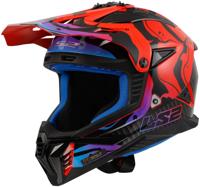 LS2 crosshelm "mx708 fast ii wash" helmet mx708 fast ii wash red gr. xxl - thumbnail