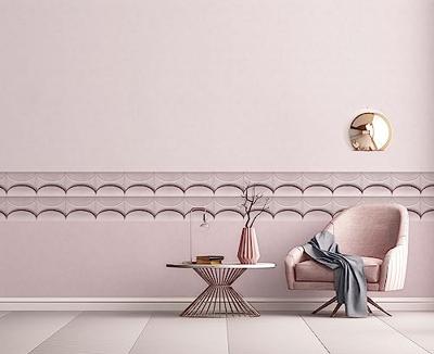 Marburg Shades Iconic Behang 3d ovaal patroon - 34487