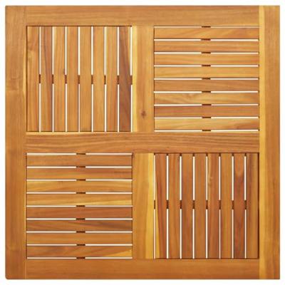 Tafelblad vierkant 90x90x2,2 cm massief acaciahout