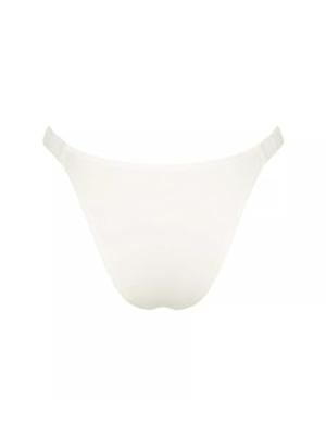 2-pack dames tangaslips - Go Casual - Hoog opgesneden katoenen tanga slip