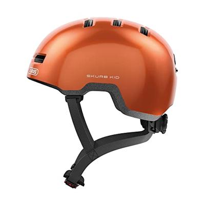 ABUS helm skurb kid goldfish orange m 50-55cm ABUS helm skurb kid goldfish orange m 50-55cm