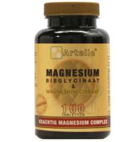 Artelle Magnesium bisglycinaat & citraat 100 Tabletten - thumbnail