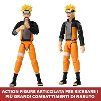 Anime Heroes figuur - Bandai - Naruto Shippuden - Naruto Uzumaki (Eindgevecht) - 17 cm - thumbnail