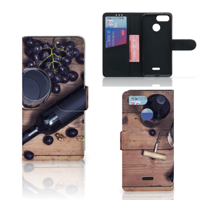 Xiaomi Redmi 6 Book Cover Wijn - thumbnail