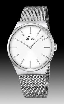 Horlogeband Lotus 18285-1 Mesh/Milanees Staal 21mm Horlogeband Lotus 18285-1 Mesh/Milanees Staal 21mm
