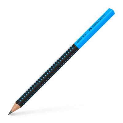 Faber Castell Grafietpotlood Jumbo Grip - Zwart/Blauw