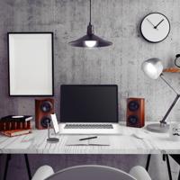Celly GhostDesk Universal Magnetic Desk Holder Dark Grey - thumbnail