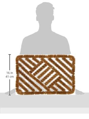 Siena HOME 340-1-392-005 Drahtgittermatte Wire Voetenmat (l x b) 590 mm x 390 mm