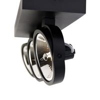 QAZQA Design spot zwart verstelbaar 3-lichts - Go - thumbnail