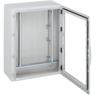 Schneider Electric NSYBRF8PLAG 19 inch Frame voor patchkast 8 HE Grijs