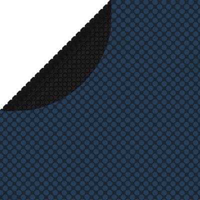 VidaXL Zwembadfolie solar drijvend 356 cm pe zwart en blauw