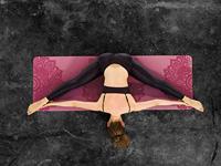 Yoga Design Lab Yogamat 'Mandala Rose Infinity Mat' 5 mm - 180 x 61 cm - thumbnail