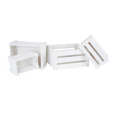 Small Foot houten opbergkistjes, set van 4