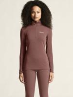 Craft Gain Midlayer Shirt Dames Rose Brown S - thumbnail