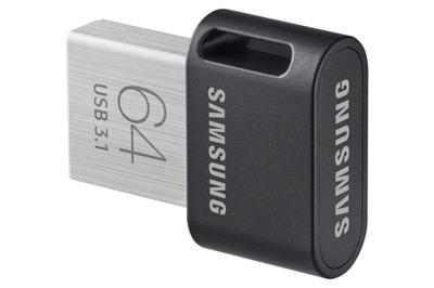 Samsung FIT Plus USB Stick 64GB USB-sticks Zwart - thumbnail