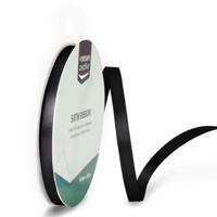 Vaessen Creative • satijn lint 6mmx10m zwart - thumbnail