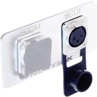 Neutrik SCDF Afdekkap Zwart 1 stuk(s) - thumbnail