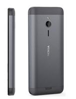 Nokia 230 alle dragers, smartphone (7,11 cm (2,8 inch), 16 MB, 2 megapixel, besturingssysteem Series 30+, Dual Sim) dark silver - thumbnail