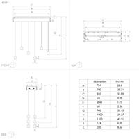 Eglo Eettafel hanglampWootton - 43592 - thumbnail