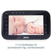 Alecto DVM-143 baby-videomonitor 300 m FHSS Zwart, Wit - thumbnail