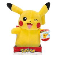 Pokemon Pluche - Winking Sitting Pikachu - thumbnail