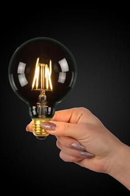 Lucide G80 Class B - Filament lamp - Ø 8 cm - LED Dimb. - E27 - 1x7W 2700K - Transparant