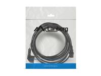 Lanberg CA-C13C-11CC-0100-BK electriciteitssnoer Zwart 10 m C13 stekker CEE7/7 - thumbnail