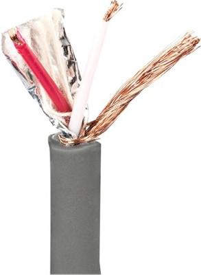 DMX-Kabel | 110 Ohm | 2x 0.23 mm² | 100.0 m | Rond | PVC | Donkergrijs | Rol