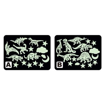 Glow in the Dark Dino&apos;s, 16dlg.