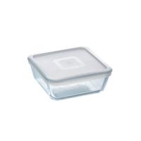 Pyrex cook and freeze ovenschaal 15x15 cm borosilicaatglas - thumbnail