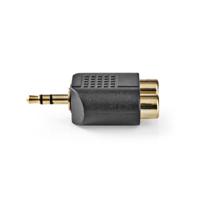 Stereo Audioadapter | 3,5 mm male - 2x RCA female - thumbnail