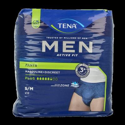 Men active fit pants plus S/M 12 Stuks Men active fit pants plus S/M 12 Stuks