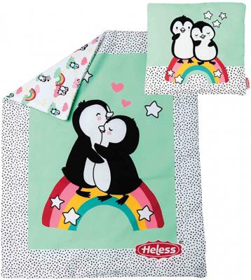 Heless Poppendeken pinguin met kussen
