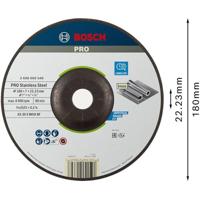 Bosch Accessoires Afbraamschijf | Inox | 180 mm | per 1 | 2608600540 - 2608600540 - thumbnail