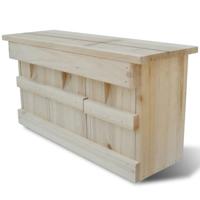 VidaXL Nestkast voor huismus 44 x 15,5 x 21,5 cm - thumbnail