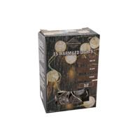 Strengverlichting Bol 15 LED batterij - thumbnail